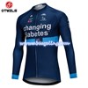 2018 CHANGING DIABETES NOVO NORDISK Cycling Jersey Long Sleeve Only Cycling Clothing cycle jerseys Ropa Ciclismo bicicletas maillot ciclismo S
