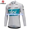 2018 SKY Cycling Jersey Long Sleeve Only Cycling Clothing cycle jerseys Ropa Ciclismo bicicletas maillot ciclismo S