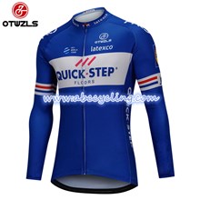 2018 QUICK STEP Cycling Jersey Long Sleeve Only Cycling Clothing cycle jerseys Ropa Ciclismo bicicletas maillot ciclismo S