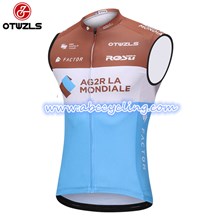 2018 AG2R Cycling Vest Jersey Sleeveless Ropa Ciclismo Only Cycling Clothing cycle jerseys Ciclismo bicicletas maillot ciclismo cycle jerseys S