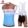 2018 AG2R Cycling Maillot Ciclismo Vest Sleeveless and Cycling Bib Shorts Cycling Kits cycle jerseys Ciclismo bicicletas S
