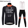 2017  Trek Selle San Marco Thermal Fleece Cycling Jersey Long Sleeve Ropa Ciclismo Winter and Cycling bib Pants ropa ciclismo thermal ciclismo jersey thermal