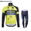2017 Vermarc WB Veranclassic Aquality Thermal Fleece Cycling Jersey Ropa Ciclismo Winter Long Sleeve and Cycling Pants ropa ciclismo thermal ciclismo jersey thermal