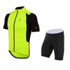 2016 Pearl Izumi Fluo Green Cycling Jersey Long Sleeve and Cycling Pants Cycling Kits