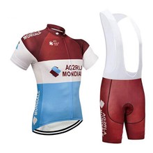 2018 AG2R Lamondiale Cycling Jersey Maillot Ciclismo Short Sleeve and Cycling bib Shorts Cycling Kits Strap cycle jerseys Ciclismo bicicletas XS