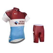 2017 AG2R Lamondiale Cycling Jersey Short Sleeve Maillot Ciclismo and Cycling Shorts Cycling Kits cycle jerseys Ciclismo bicicletas XS
