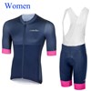 2018 RH+ Women Cycling Jersey Maillot Ciclismo Short Sleeve and Cycling bib Shorts Cycling Kits Strap cycle jerseys Ciclismo bicicletas