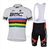 2013 bmc  Cycling Jersey Short Sleeve and Cycling bib Shorts Cycling Kits Strap S