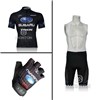 2013  subaru Cycling Jersey+bib Shorts+Gloves S