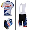 2013  lotto  Cycling Jersey+bib Shorts+Gloves S