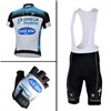 2013 quick step  Cycling Jersey+bib Shorts+Gloves S