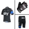 2013 sky  Cycling Jersey+Shorts+Gloves S