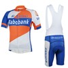 2013 rabobank  Cycling Jersey Short Sleeve and Cycling bib Shorts Cycling Kits Strap S