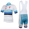 2013 astana  Cycling Jersey Short Sleeve and Cycling bib Shorts Cycling Kits Strap S