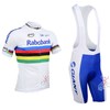 2013 rabobank  Cycling Jersey Short Sleeve and Cycling bib Shorts Cycling Kits Strap S