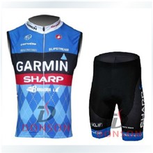 2013 garmin Cycling Jersey Sleeveles and Cycling Shorts Cycling Kits S