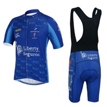 2013 liberty Cycling Jersey Short Sleeve and Cycling bib Shorts Cycling Kits Strap S