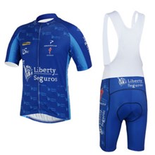 2013 liberty Cycling Jersey Short Sleeve and Cycling bib Shorts Cycling Kits Strap S