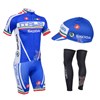 2013 castelli Cycling Jersey+bib Shorts+Cap+Leg Sleeves S