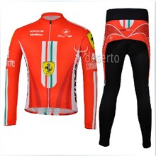 2013 FALALI Cycling Jersey Long Sleeve and Cycling Pants Cycling Kits S