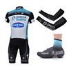 2013 quick-step Cycling Jersey+Shorts+Arm sleeves+Shoes covers S