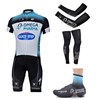 2013 quick-step Cycling Jersey+Shorts+Arm sleeves+Leg sleeves+Shoes covers S