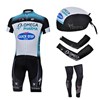 2013 quick-step Cycling Jersey+Shorts+Scarf+Arm sleeves+Leg sleeves S