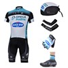2013 quick-step Cycling Jersey+Shorts+Scarf+Arm sleeves+Gloves+Shoes covers S