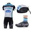 2013 quick-step Cycling Jersey+Shorts+Scarf+Shoes covers S