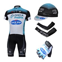 2013 quick-step Cycling Jersey+Shorts+Cap+Arm sleeves+Gloves