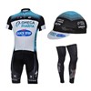 2013 quick-step Cycling Jersey+Shorts+Cap+Leg sleeves S