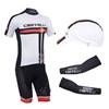 2013 castelli Cycling Jersey+Shorts+Cap+Arm sleeves S