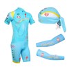 2013 astana Cycling Jersey+Shorts+Scarf+Arm sleeves S