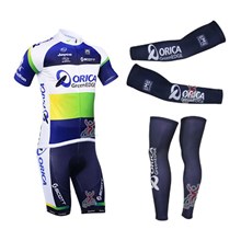 2013 greenedge Cycling Jersey+Shorts+Arm sleeves+Leg sleeves
