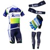 2013 greenedge Cycling Jersey+Shorts+Arm sleeves+Gloves+Leg sleeves S
