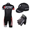 2013 SHANDIAN Cycling Jersey+Shorts+Cap+Gloves S