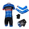 2013 garmin Cycling Jersey+Shorts+Arm sleeves+Gloves S