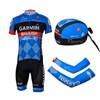 2013 garmin Cycling Jersey+Shorts+Scarf+Arm sleeves S