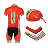 2013 ferrari Cycling Jersey+Shorts+Scarf+Arm sleeves S