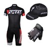 2013 SHANDIAN Cycling Jersey+bib Shorts+Cap+Gloves S