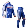 2013 ITALIA Cycling Jersey Long Sleeve and Cycling Pants Cycling Kits S