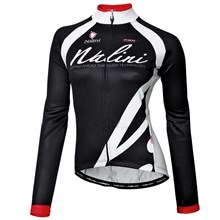 2013 Women  nalini Thermal Fleece Cycling Jersey Long Sleeve Only Cycling Clothing