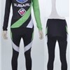 2012 women subaru   Cycling Jersey Long Sleeve and Cycling bib Pants Cycling Kits Strap S