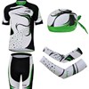 2013 women xiaocao Cycling Jersey+Shorts+Scarf+Arm sleeves S