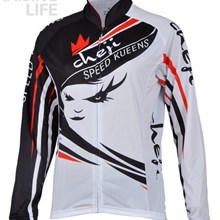 2013 Women speed-queen Cycling Jersey Long Sleeve Only