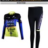 2012 women saxo bank Cycling Jersey Long Sleeve and Cycling Pants Cycling Kits S