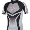 2014 FOX Grey Black Cycling Jersey Short Sleeve Only Cycling Clothing