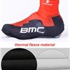 BMC red Black Thermal Fleece Cycling Shoe Cover Winter