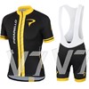 2014 pinarello black Cycling Jersey Short Sleeve and Cycling bib Shorts Cycling Kits Strap S