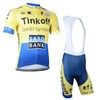 2014 SAXO BANK TINKOFF Cycling Jersey Short Sleeve and Cycling bib Shorts Cycling Kits Strap S
